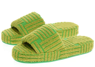 Bottega Veneta sneakers Bottega Veneta Resort Geometric Sandal Parakeet Kiwi