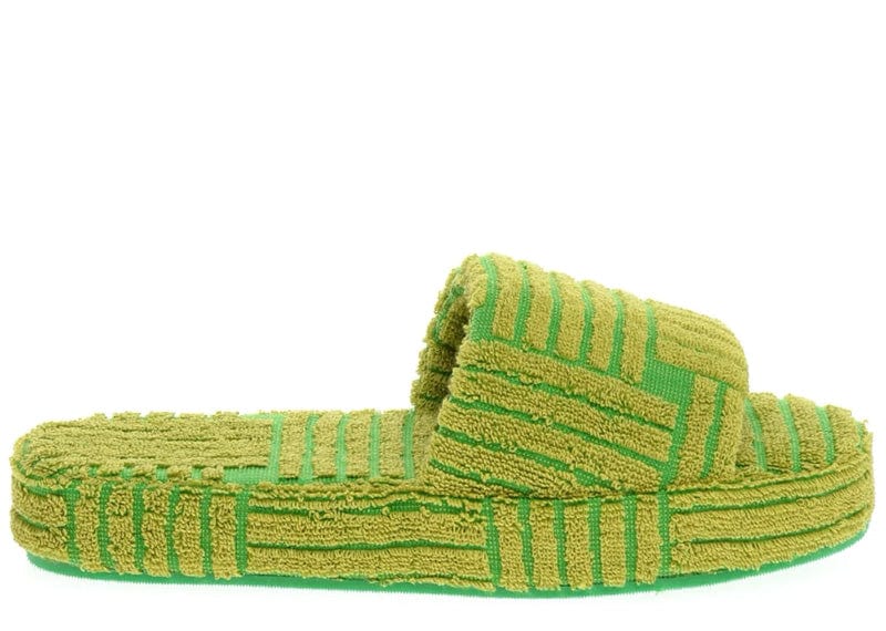 Bottega Veneta sneakers Bottega Veneta Resort Geometric Sandal Parakeet Kiwi