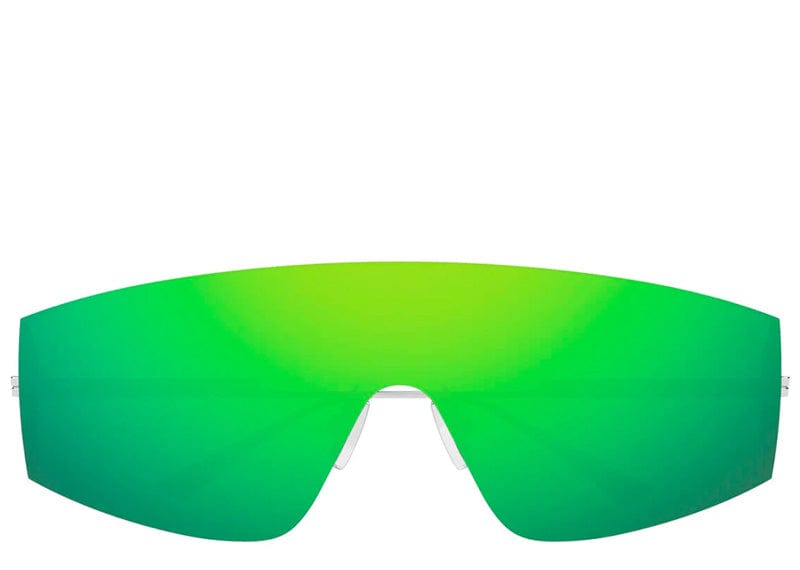BOTTEGA VENETA Accessories Bottega Veneta Sunglass Unisex Silver Silver Green