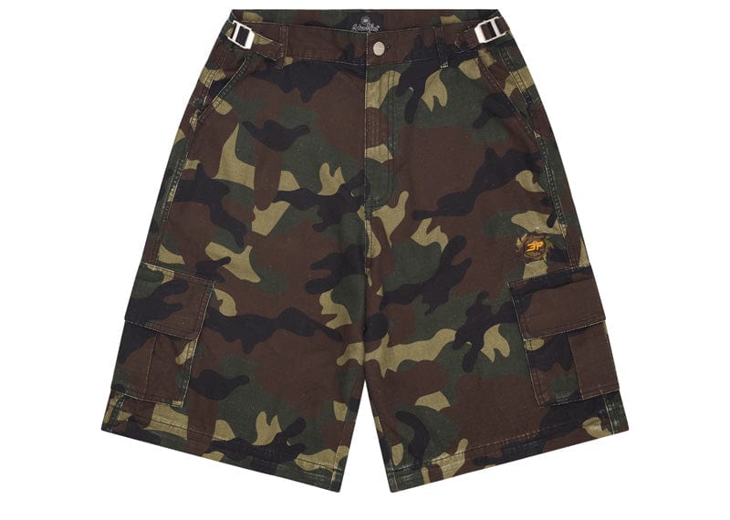 Broken Planet Streetwear Broken Planet 2-in-1 Ripstop Cargo Pants/Shorts Camo Green