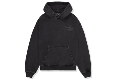 Broken Planet Streetwear Broken Planet Basics Hoodie Washed Midnight Black