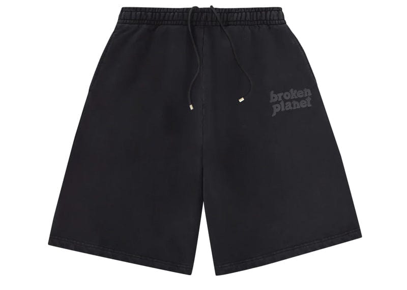 Broken Planet Streetwear Broken Planet Basics Shorts Washed Midnight Black
