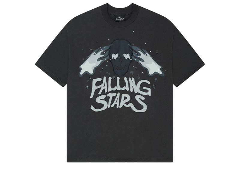 Broken Planet streetwear Broken Planet Falling Stars T-Shirt Soot Black