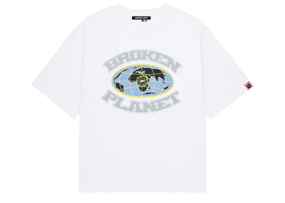 Broken Planet Streetwear Broken Planet Grid Tee Snow White