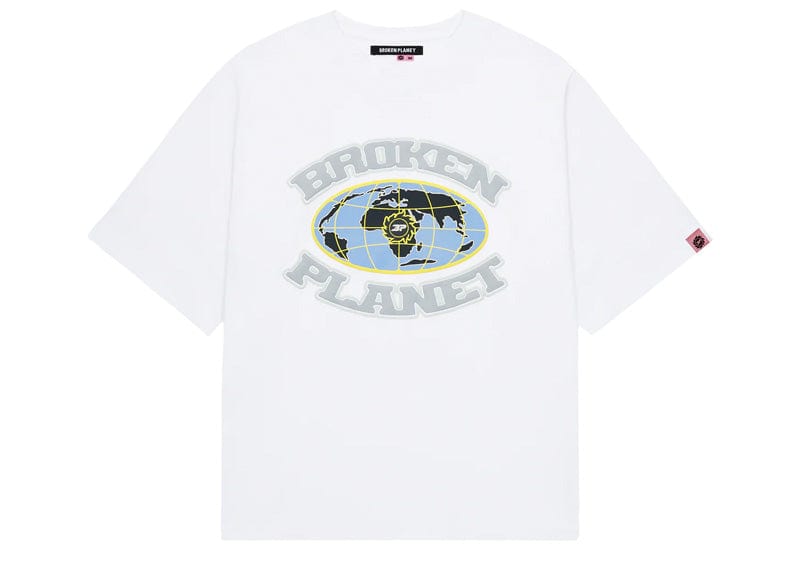 Broken Planet Streetwear Broken Planet Grid Tee Snow White