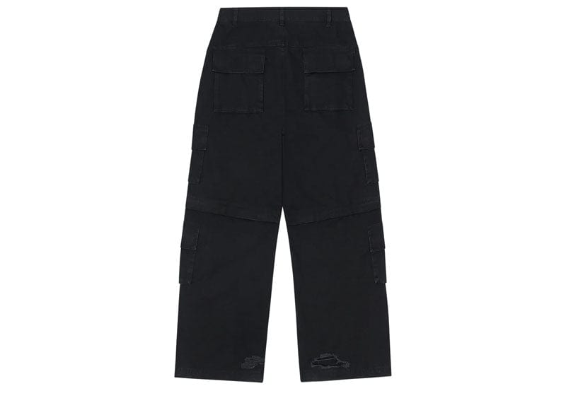 Broken Planet Streetwear Broken Planet Market 2-in-1 Cargo Pants/Shorts Black