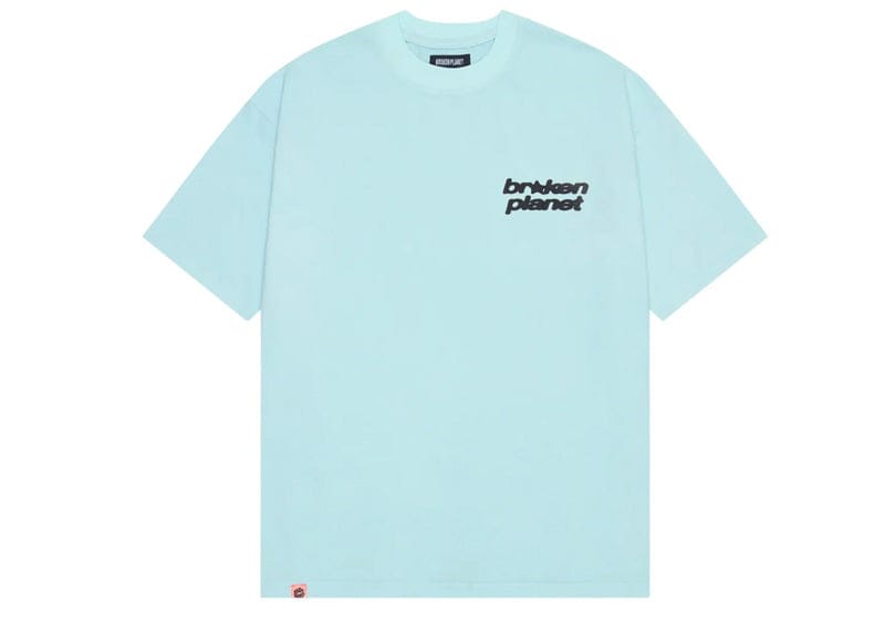 Broken Planet Streetwear Broken Planet Market Basics Tee Ice Blue