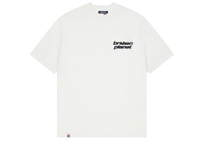 Broken Planet Streetwear Broken Planet Market Basics Tee Washed Vanilla White/Black