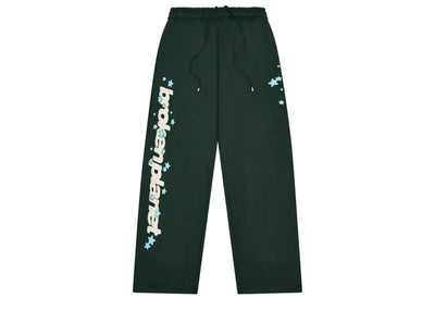 Broken Planet Streetwear Broken Planet Market Not From Here Sweatpants Dark Green