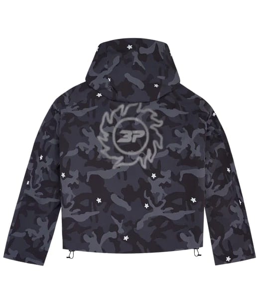 Broken Planet Streetwear Broken Planet Market Star Tech Jacket Black Camo