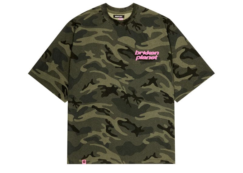 Broken Planet Streetwear Broken Planet Market Star Tee Camo