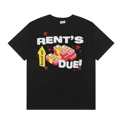 Broken Planet Streetwear Broken Planet Market x Nemzzz Rents Due Tee Midnight Black