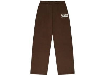 Broken Planet streetwear Broken Planet Straight-Leg Sweatpants Mocha Brown