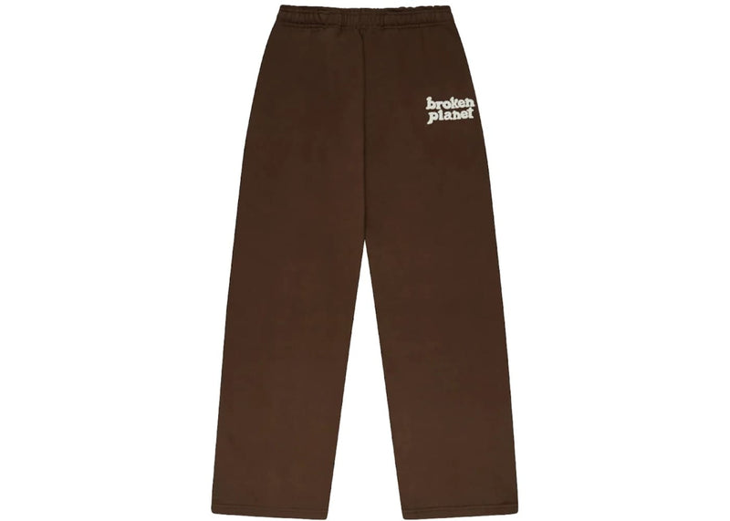 Broken Planet streetwear Broken Planet Straight-Leg Sweatpants Mocha Brown