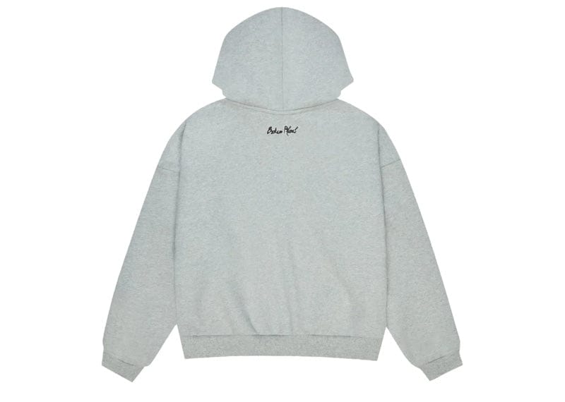 【STRONG】005 BROKEN HOODIE GREY M STRONG 005 BROKEN HOODIE GREY M