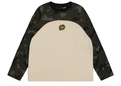 Broken Planet Streetwear Broken Planet Thermal Long Sleeve T-Shirt Camo