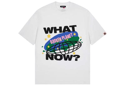 Broken Planet Streetwear Broken Planet What Now Tee White