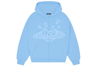 Broken Planet Streetwear Broken Planet Zip up Hoodie Sky Blue