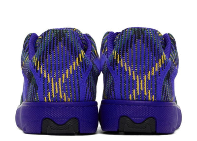 Burberry Sneakers Burberry Check Knit Box Sneaker Navy