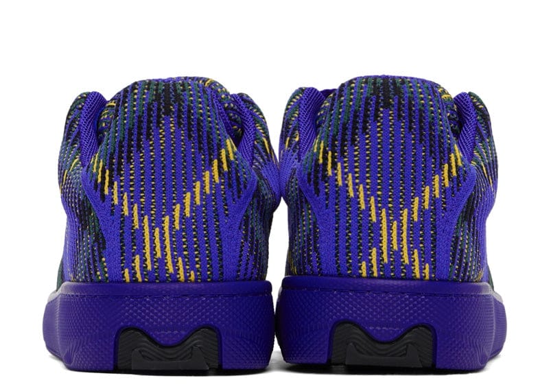 Burberry Sneakers Burberry Check Knit Box Sneaker Navy