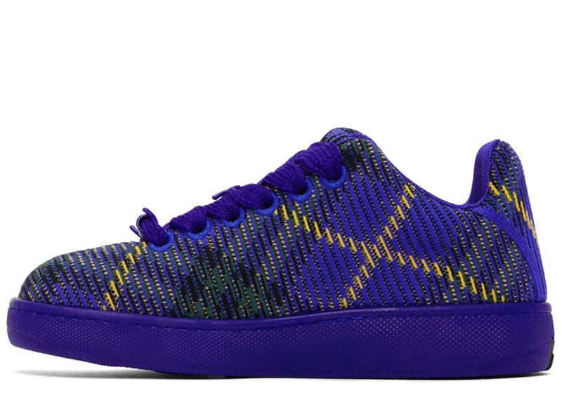 Burberry Sneakers Burberry Check Knit Box Sneaker Navy