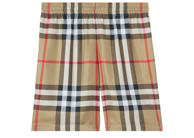 Burberry Streetwear Burberry Formal Checked Pocket Shorts