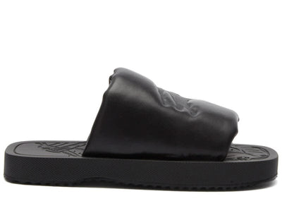 Burberry Sneakers Burberry Quilted Leather Slide Sandals Black
