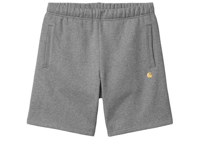 Carharrt WIP Streetwear Carhartt WIP Chase Sweatshort Dark Heather Grey/Gold