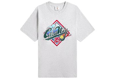 Casablanca Streetwear Casablanca Casa Way World Series Printed Tee Grey