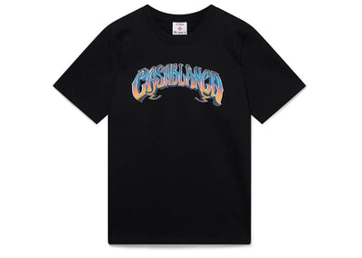 Casablanca Streetwear Casablanca Gradient Gothic Tee Black