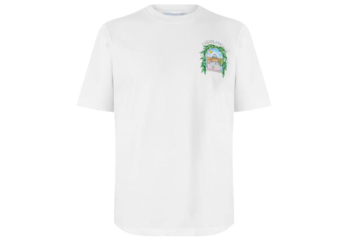 Casablanca L'Arche De Tennis Short Sleeve Tee White – Court Order