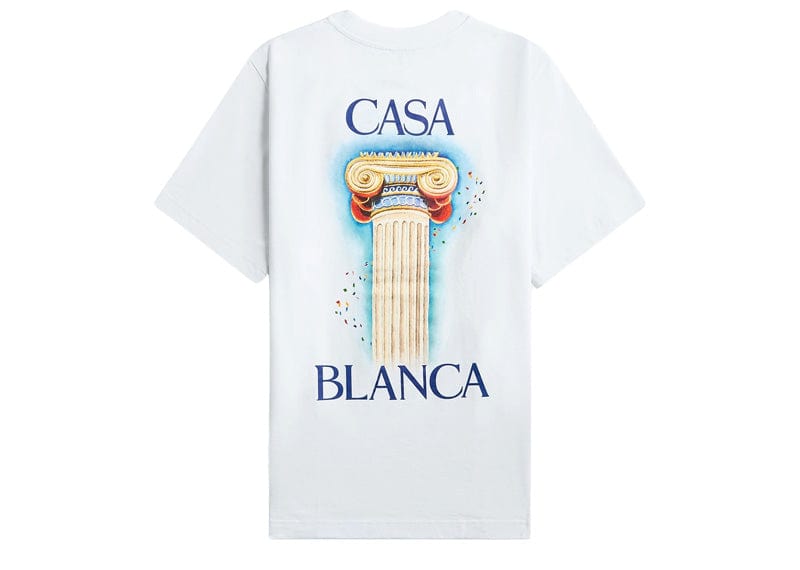 Casablanca La Colomne T-shirt White – Court Order