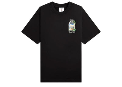 Casablanca Streetwear Casablanca LA Nights Short Sleeve Tee Black