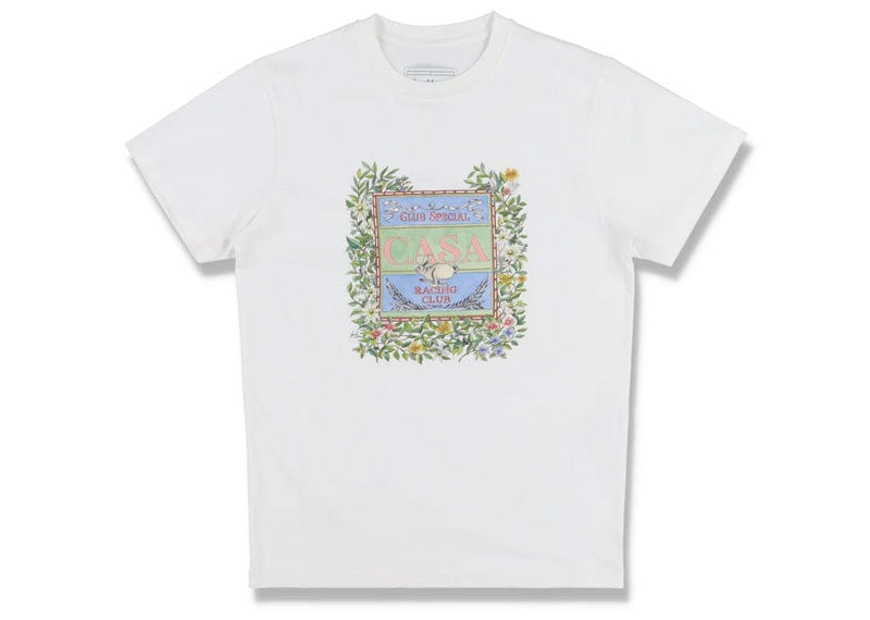 Casablanca Streetwear Casablanca Racing Club T-Shirt White