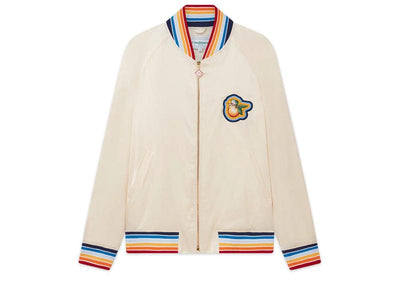 Casablanca Streetwear Casablanca Radiating Orange Patch Souvenir Jacket