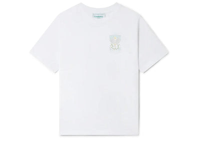 Casablanca Streetwear Casablanca Tennis Pastelle T-Shirt White