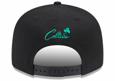 celtics Accessories New Era Boston Celtics NBA Patch 9FIFTY Black Snapback