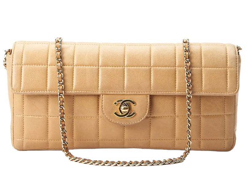 Chanel Accessories Chanel Chocolate Bar Bag Beige Leather