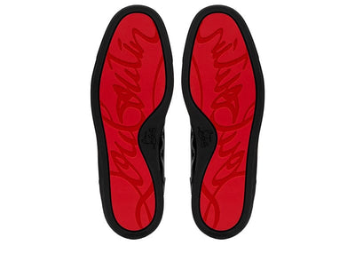 Christian Louboutin Sneakers Christian Louboutin Louis Flat Calf Spikes Black