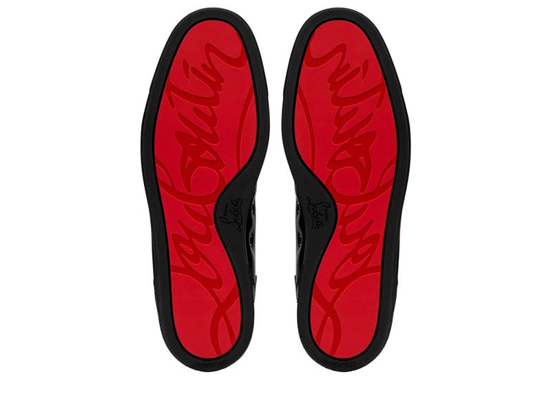 Christian Louboutin Sneakers Christian Louboutin Louis Flat Calf Spikes Black