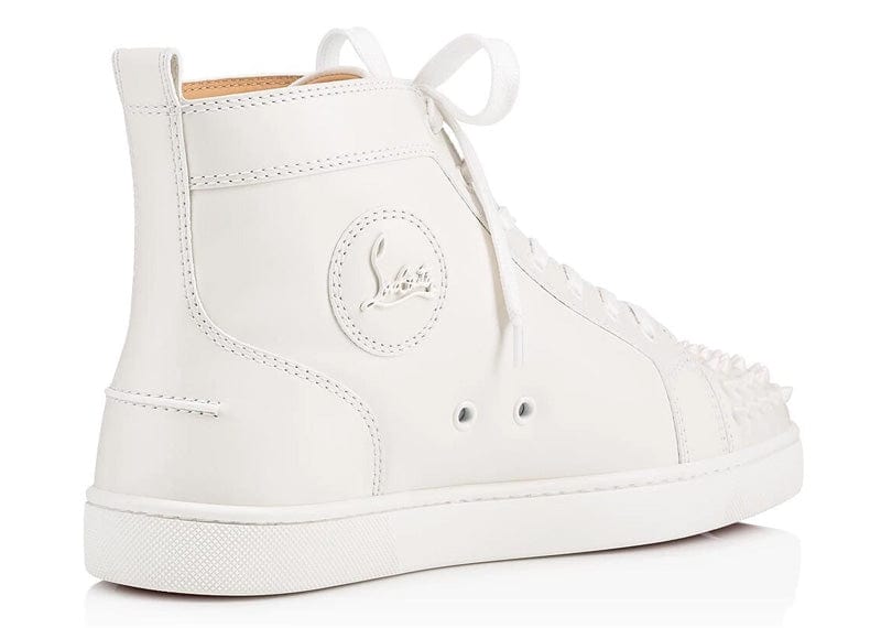 Christian Louboutin Sneakers Christian Louboutin Louis Flat Calf Spikes White