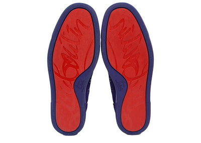 Christian Louboutin Sneakers Christian Louboutin Louis Orlato Flat Veav Velours Encre