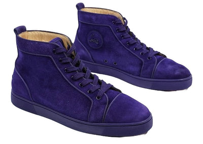 Christian Louboutin Sneakers Christian Louboutin Louis Orlato Flat Veav Velours Encre