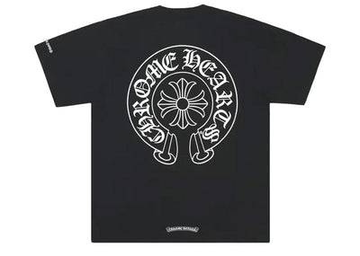 Chrome Hearts streetwear Chrome Hearts Horse Shoe Logo Pocket T-Shirt Black
