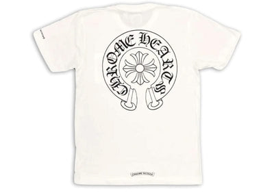 Chrome Hearts streetwear Chrome Hearts Horse Shoe Logo Pocket T-Shirt White