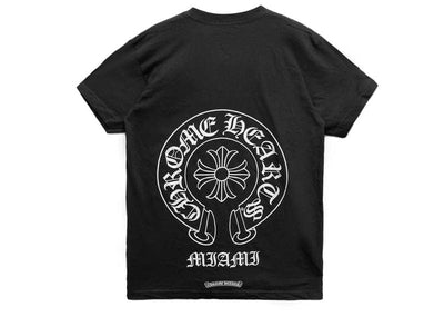 Chrome Hearts streetwear Chrome Hearts Miami Exclusive T-shirt Black