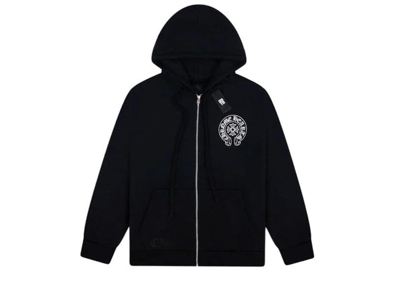 Chrome Hearts streetwear Chrome Hearts Miami Exclusive Zip Up Hoodie Black