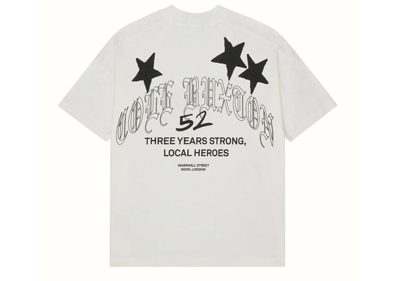 Cole Buxton Anniversary Tee Vintage White – Court Order