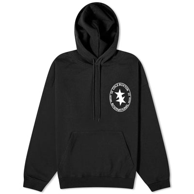 Cole Buxton Streetwear Cole Buxton CB International Crest Hoodie Black