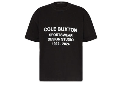 Cole Buxton Streetwear Cole Buxton Design Studio Tee Black
